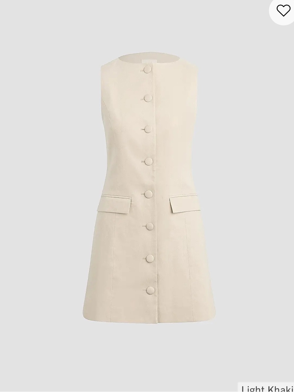 Favorite Daughter Cece Linen Blend Minidress